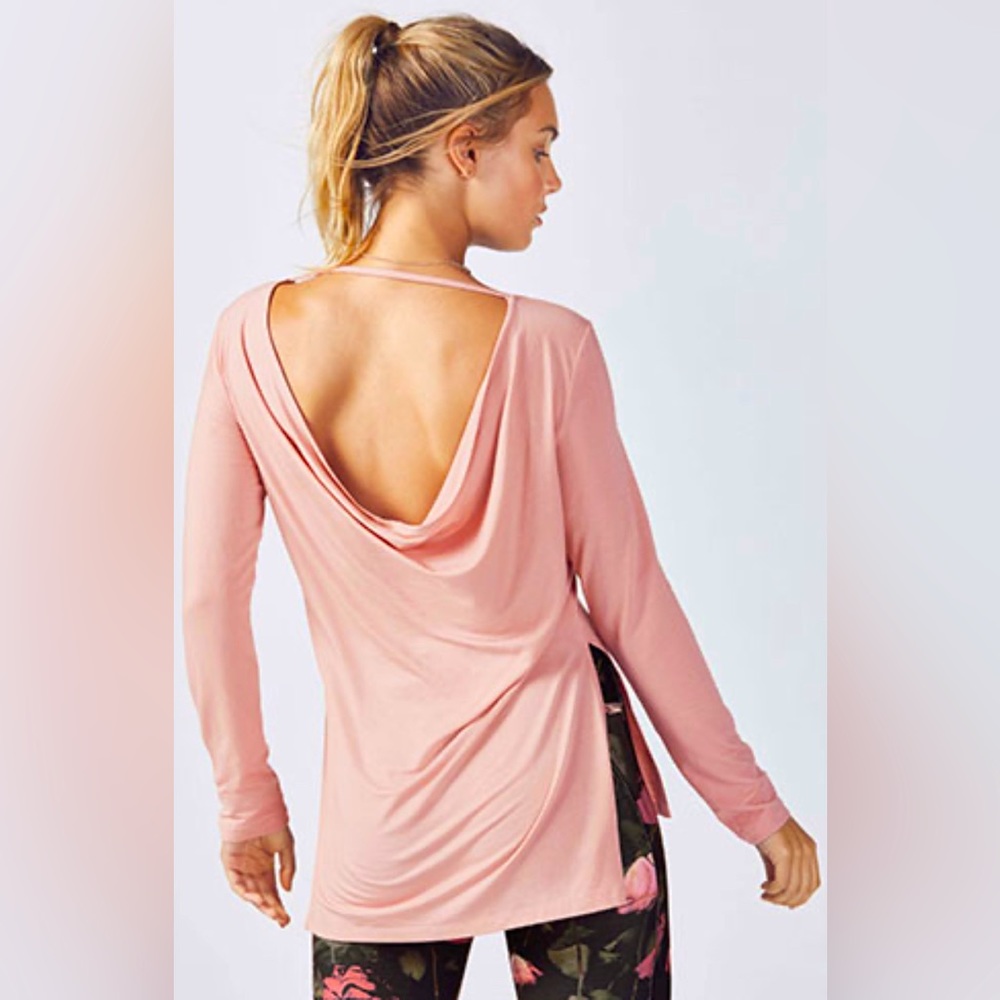 🧘NWT Drape Back, Long-Sleeved Layer from Fabletics